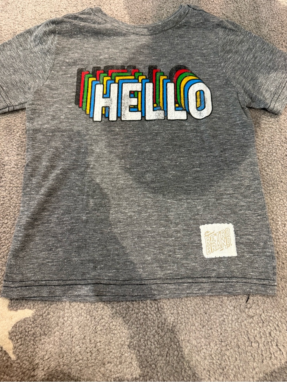Retrobrand toddler boy